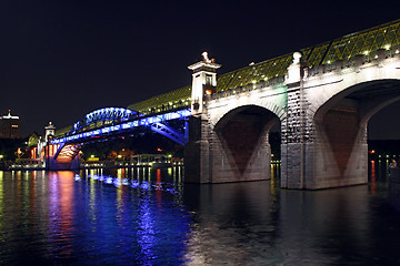 Image showing Moscow. Bridge.