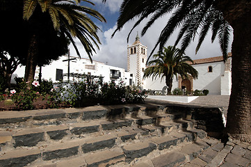 Image showing STAIRS AND CHURCH