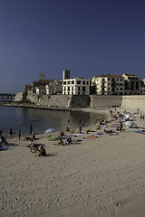 Image showing Old beach