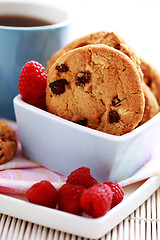 Image showing raspberry cookies