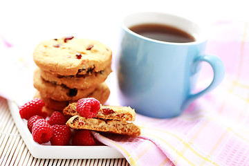 Image showing raspberry cookies