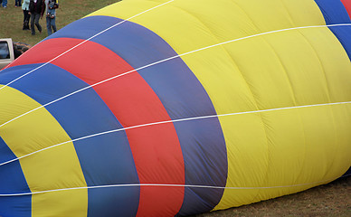 Image showing Filling the balloon