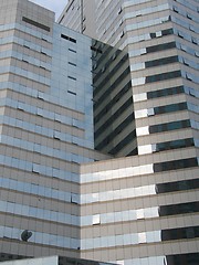 Image showing Closeup of a corporate building