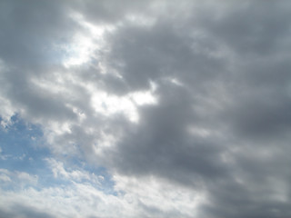 Image showing cloudy sky