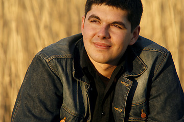 Image showing Young handsome man smiling