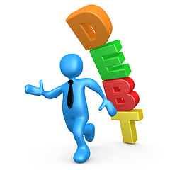 Image showing Debt