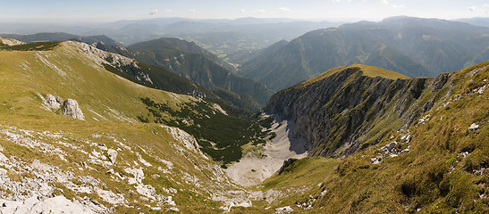 Image showing valley down the schneeberg hill