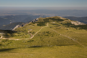 Image showing path on schneeberg hill