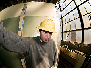 Image showing Male Construction Worker