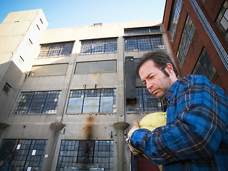 Image showing Male Construction Worker