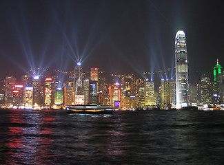 Image showing Symphony of light, Hong Kong