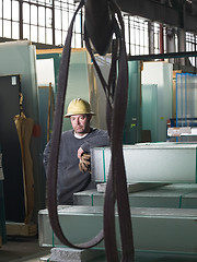 Image showing Male Construction Worker