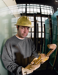 Image showing Male Construction Worker