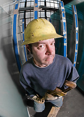 Image showing Male Construction Worker