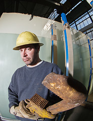 Image showing Male Construction Worker