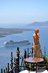 Image showing Santorini island