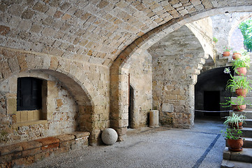 Image showing Rhodes old town.