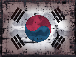Image showing grunge south korea