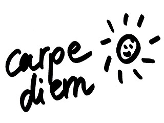 Image showing carpe diem