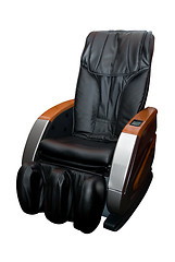 Image showing Massage armchair on white