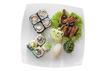 Image showing Sushi plate