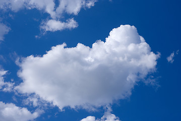 Image showing white clouds