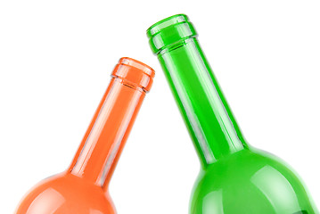 Image showing Wine bottles 