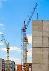 Image showing Building crane