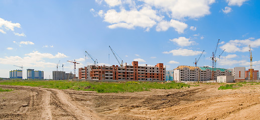 Image showing Building panorama