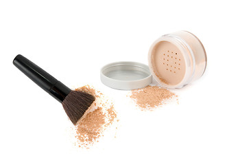 Image showing Cosmetic powder 