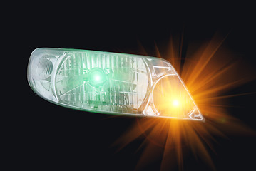 Image showing automotive head lamp