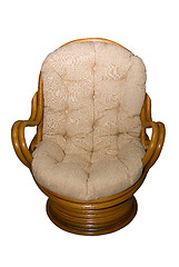 Image showing Rattan chair 