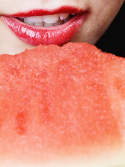 Image showing Luscious Watermelon Lips