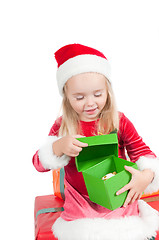 Image showing Christmas toddler