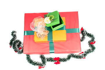 Image showing Present boxes