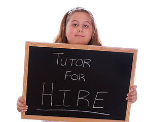 Image showing Tutor For Hire
