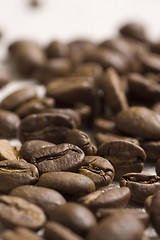 Image showing Roasted coffee beans