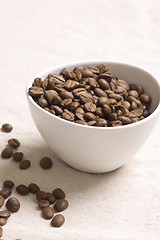 Image showing Roasted coffee beans