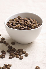 Image showing Roasted coffee beans