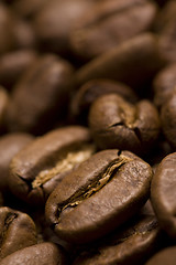 Image showing Roasted coffee beans