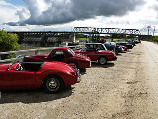 Image showing sports cars