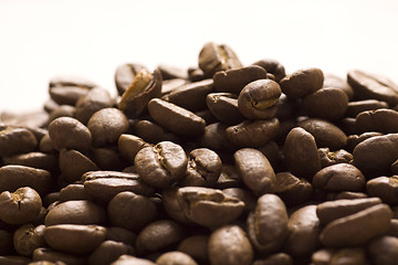 Image showing Roasted coffee beans