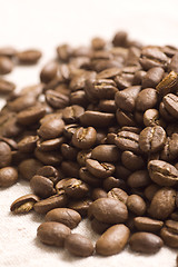 Image showing Roasted coffee beans