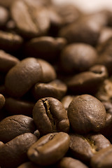 Image showing Roasted coffee beans