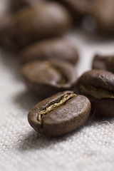 Image showing Roasted coffee beans 