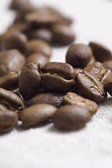 Image showing Roasted coffee beans