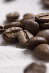 Image showing Roasted coffee beans