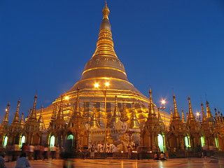 Image showing Shwedagon Pagoda