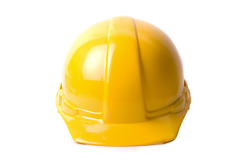 Image showing Yellow helmet 