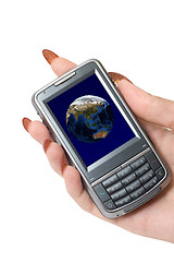 Image showing communicator